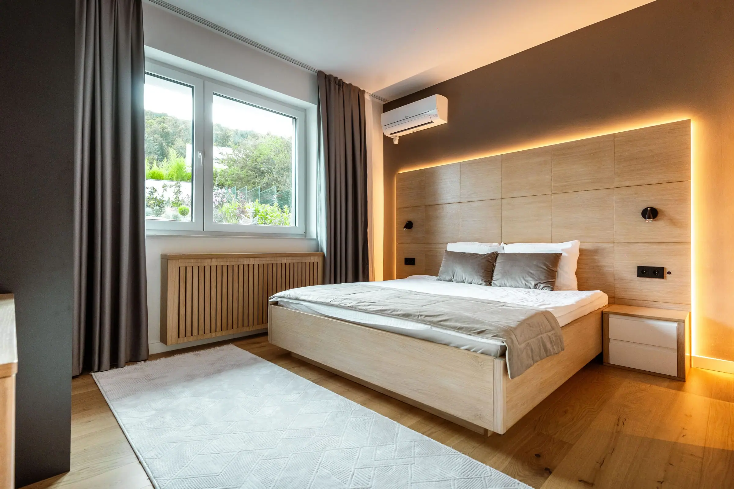 Schlafzimmer in der Hillmax Residence