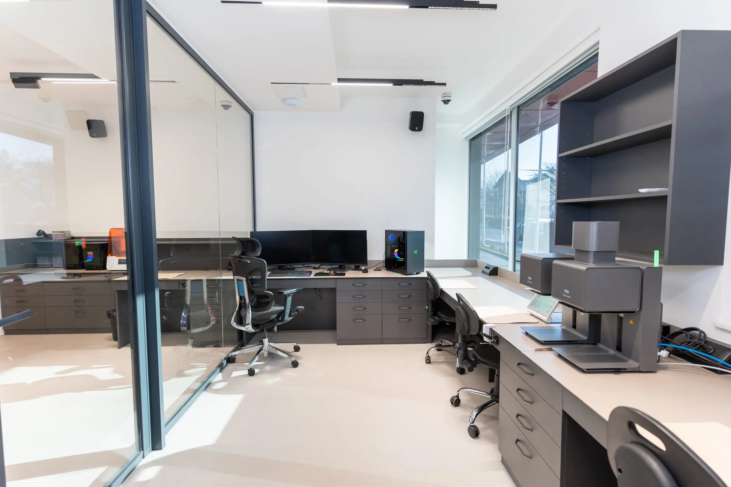 Radna mjesta za digitalni dizajn u zubotehničkoj laboratoriji