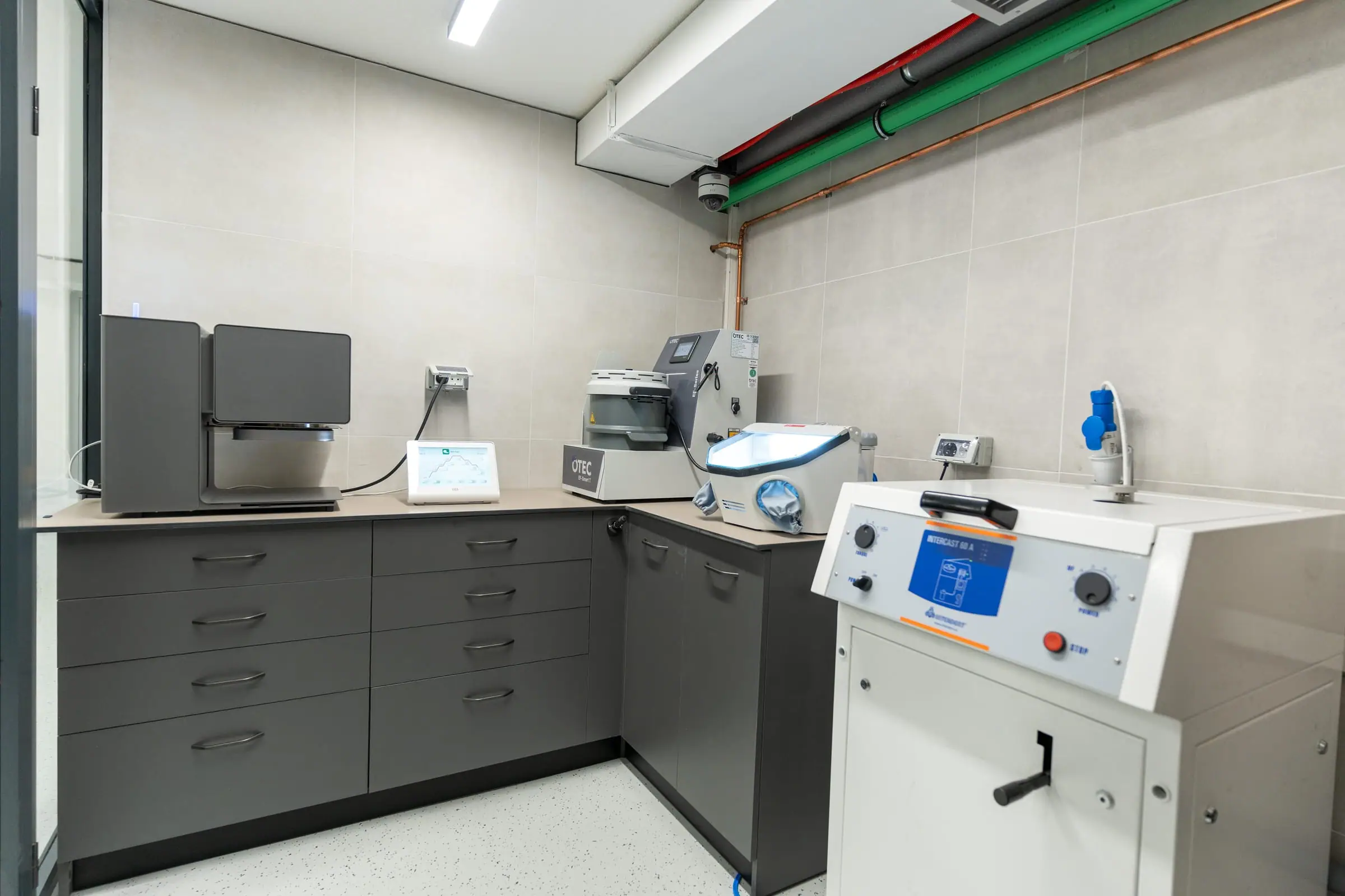 Furnace room in the laboratory